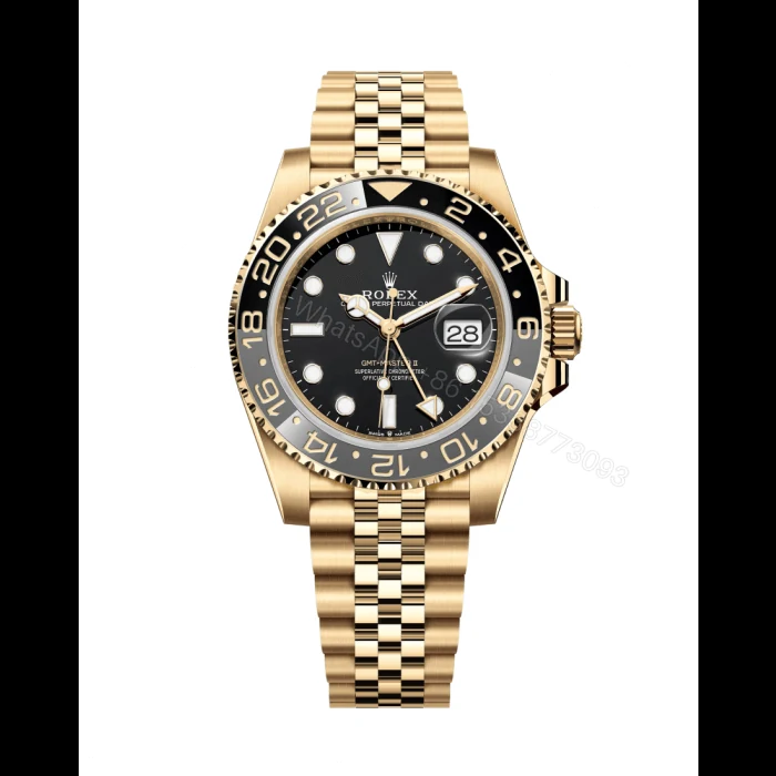 Rolex Gmt Master II Gold 116718LN Super Clone — view 1
