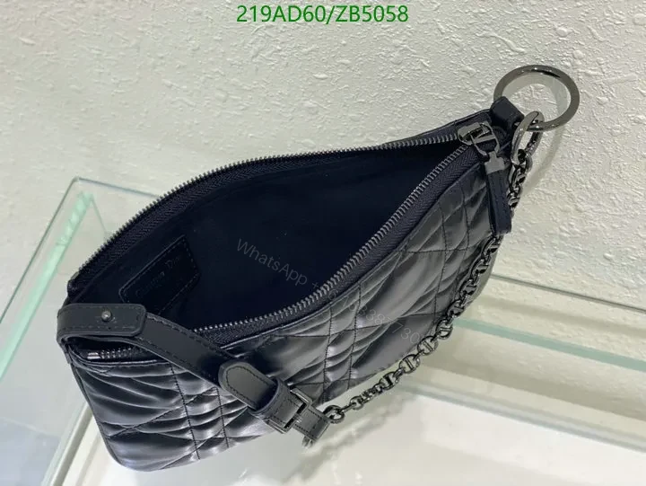 View 8 of Chanel Quilted Leather Bag Mirror YZ87423