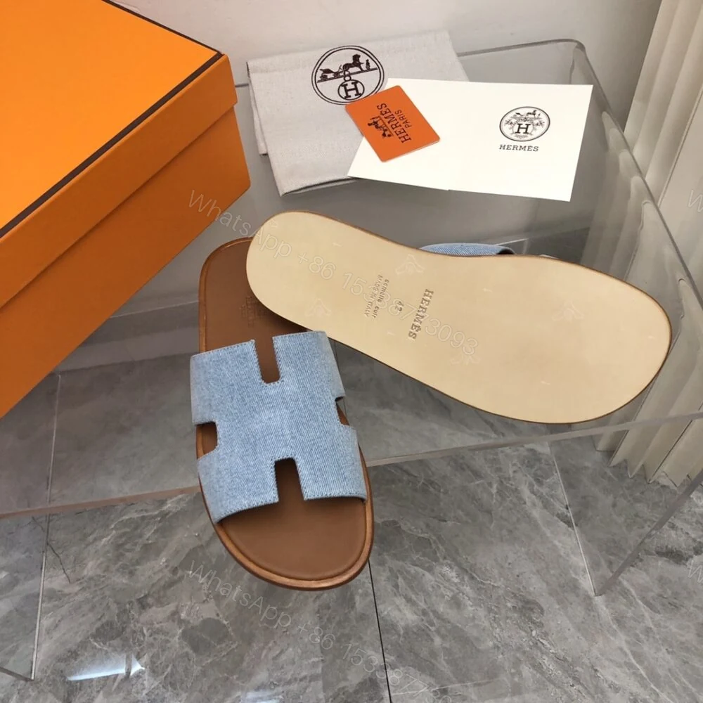 View 6 of Hermes Izmir Sandal Bleu Clair H221819ZHCB400