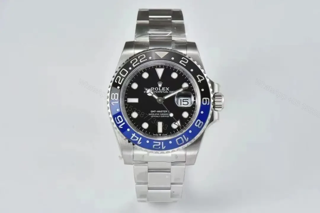View 9 of Rolex GMT Master 2 Batman Replica