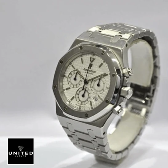 View 5 of Audemars Piguet Royal Oak Chronograph 26300ST.OO.1110ST.05 Replica