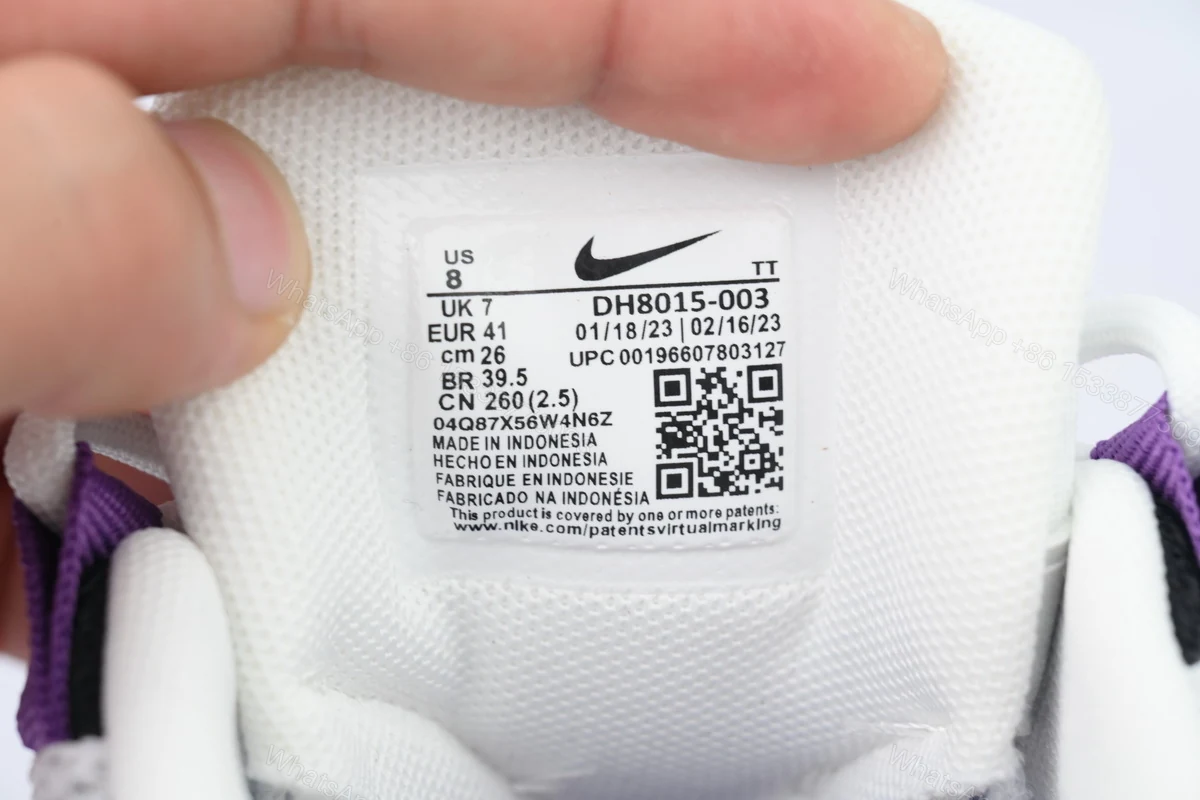 View 8 of Air Max 95 'Grey Purple' HD8015-003