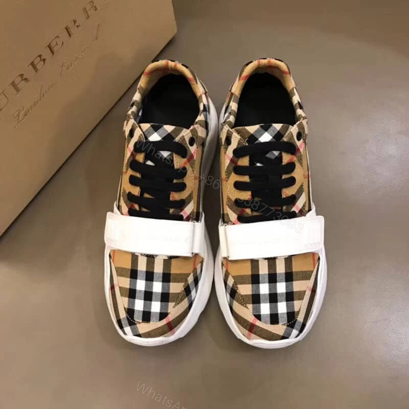 View 7 of BURBERRY VINTAGE CHECK COTTON SNEAKER – BBR1