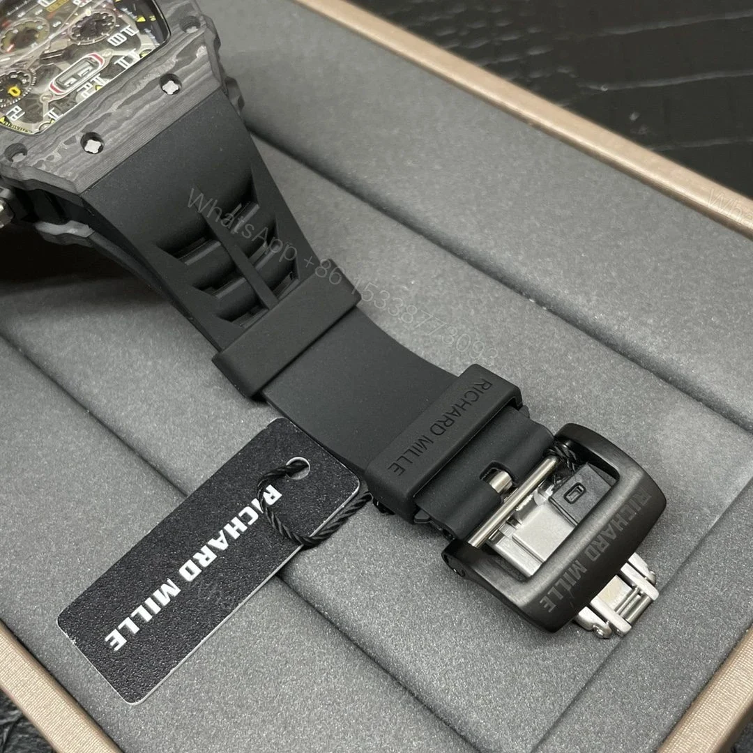View 8 of Replica Richard Mille RM 11-03 Skeleton Dial Carbon Fiber Case Swiss Movement