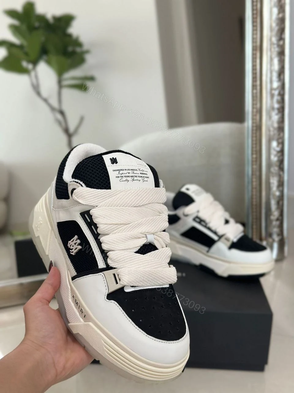 AMIRI Low Sneaker Sunset Sakate — view 1