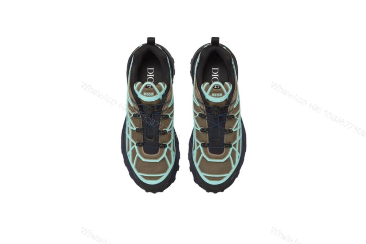 Dior B31 Runner Khaki Teal 3SN297ZUV_H561 — view 2