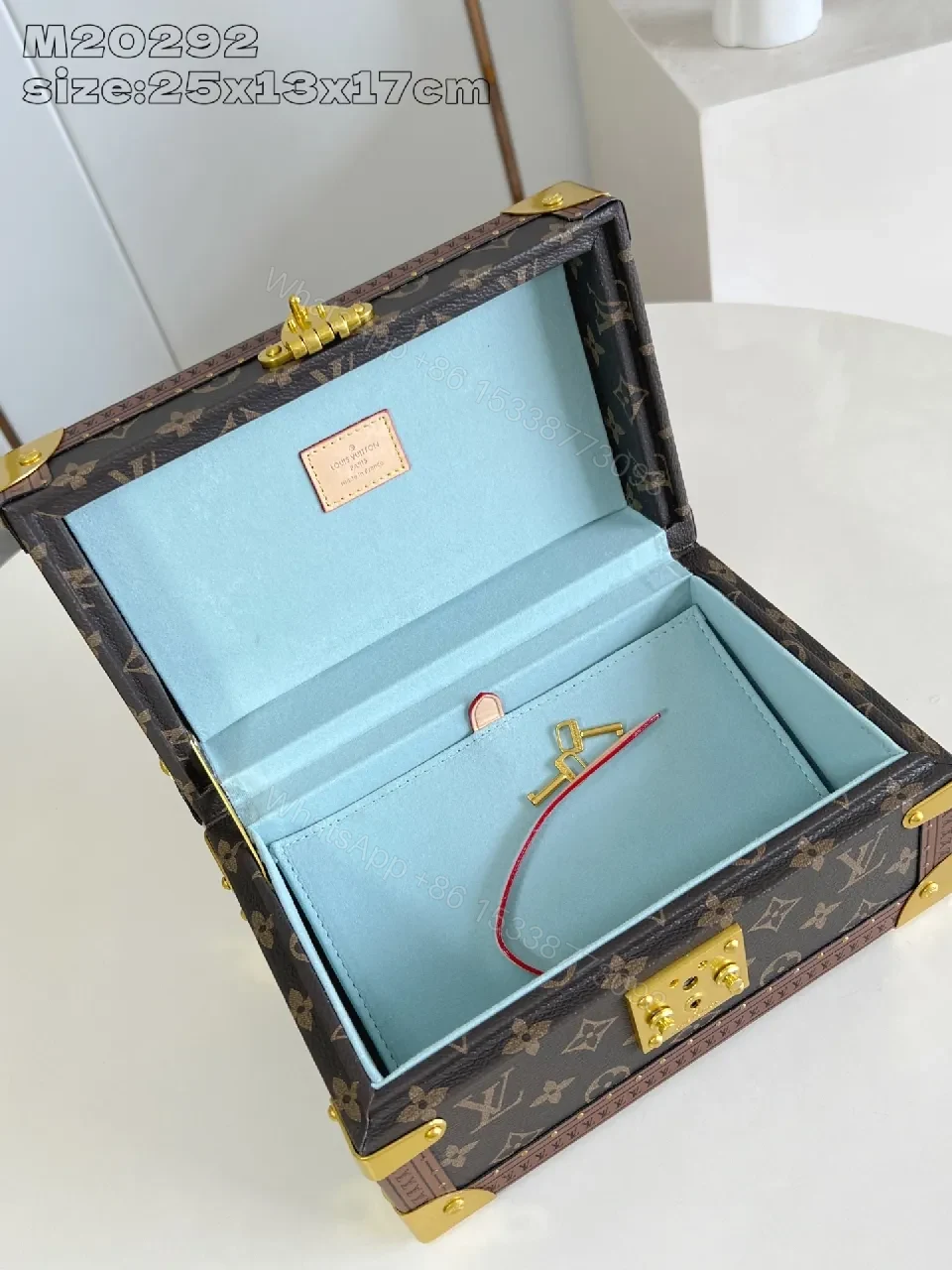 Lux Pallet Monogram Box: Structured Carry Case — view 1