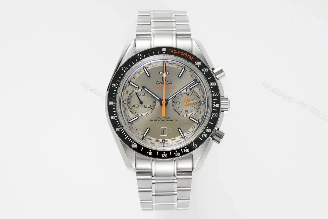 Omega Speedmaster Racing Chronograph Stainless Steel with Grey Dial and Sapphire Crystal — view 1