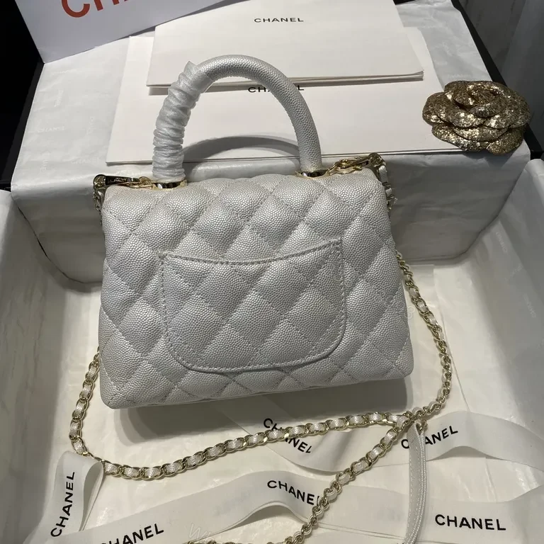 View 5 of Chanel-Style Quilted Mini Flap Bag: Timeless Luxury, Modern Versatility