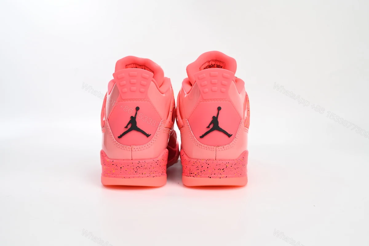 View 3 of Air Jordan 4 Retro Hot Punch AQ9128-600