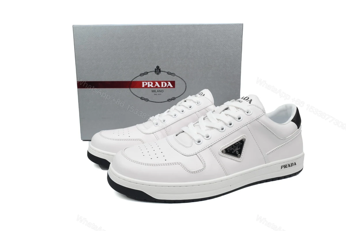 View 2 of Prada Downtown Low Sneakers White
