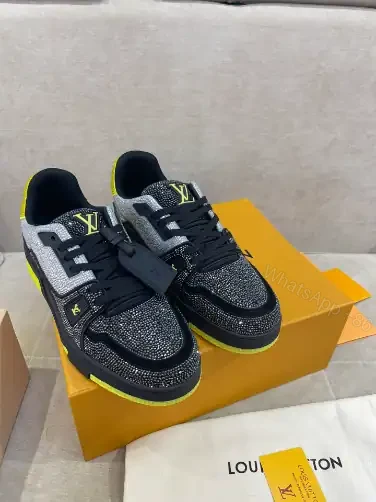 View 2 of LOUIS VUITTON TRAINER SNEAKERS IN BLACK – LSVT394