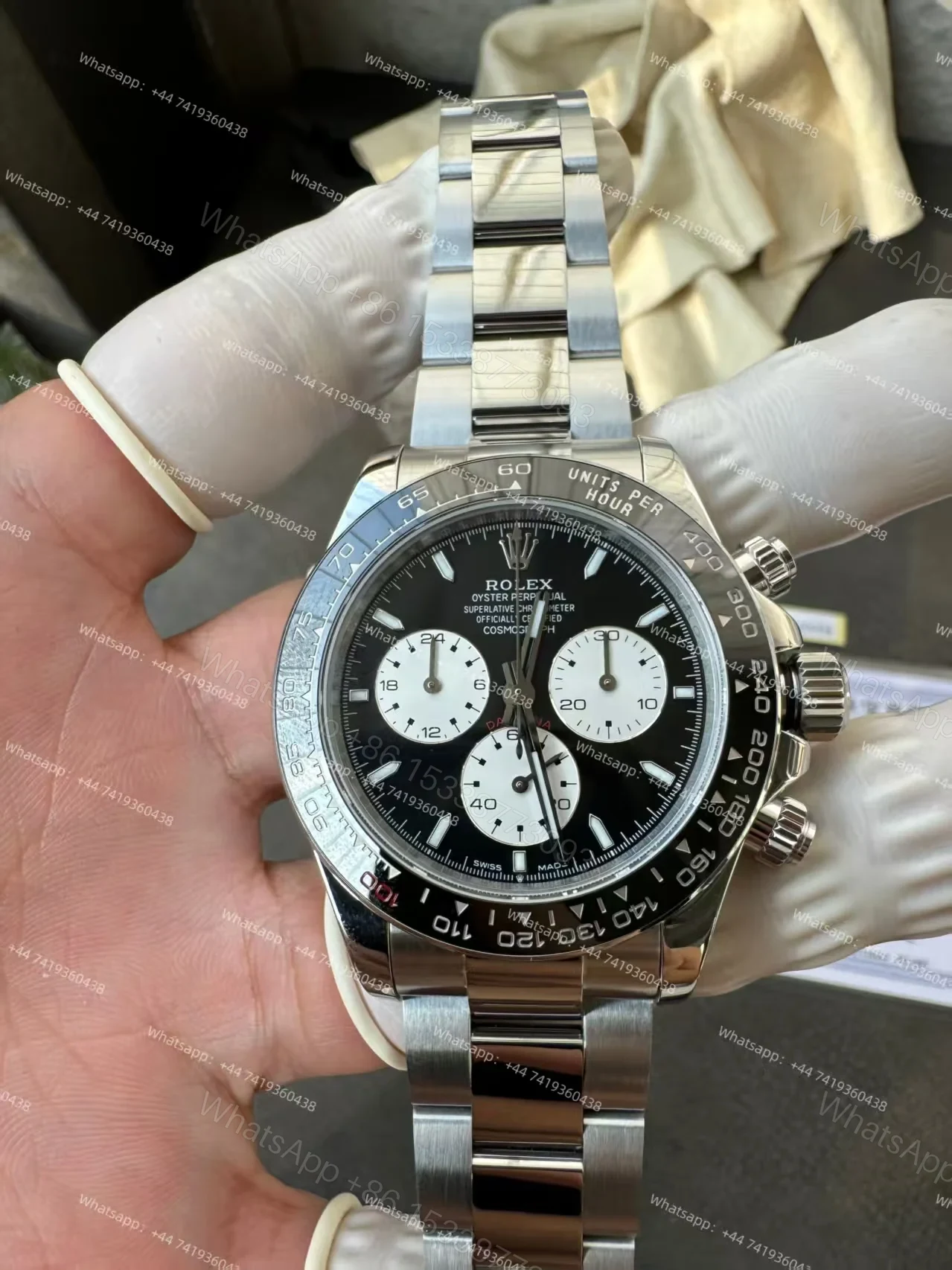 View 13 of Rolex Super Clone 1:1 Le Mans Daytona 100 Years Anniversary M126529LN 4132 Movement