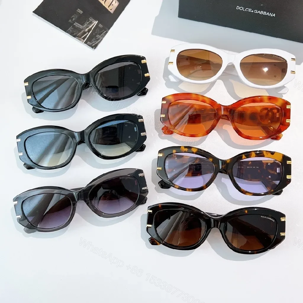 View 6 of Bold White Frame Sunglasses with Gold Hardware – Luxe Gradient Lenses