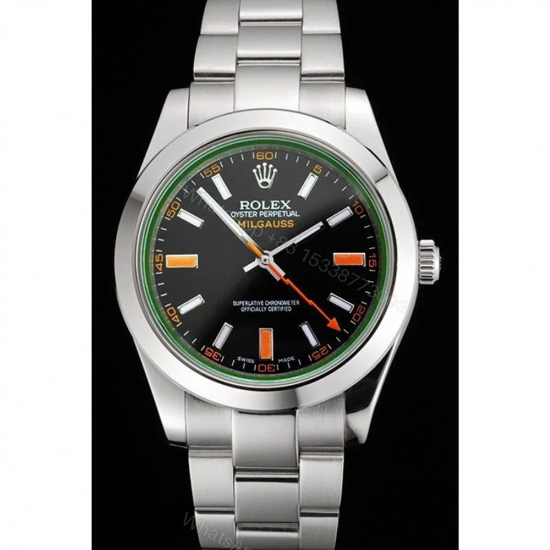 View 2 of Superclone Rolex Milgauss Black Dial REP016836