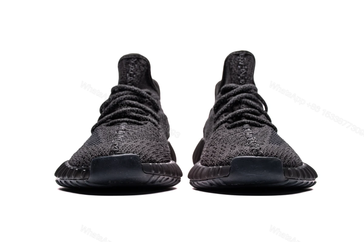 View 4 of Yeezy Boost 350 V2 Static Black (Reflective) FU9007