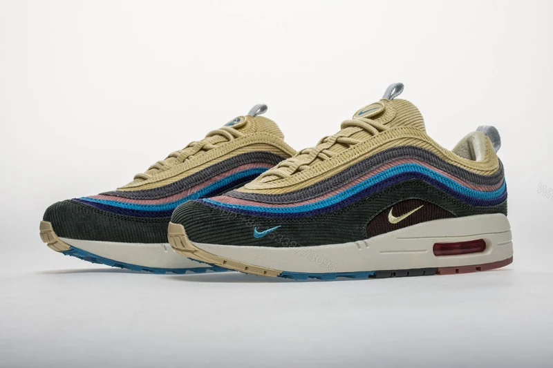 View 7 of MAX97 OFF-WHITE x Nike Air Max 97 Release Date Corduroy Cap AJ4219-400