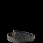 View 5 of FENDI’S REVERSIBLE FENDI LEATHER BELT BROWN 40MM