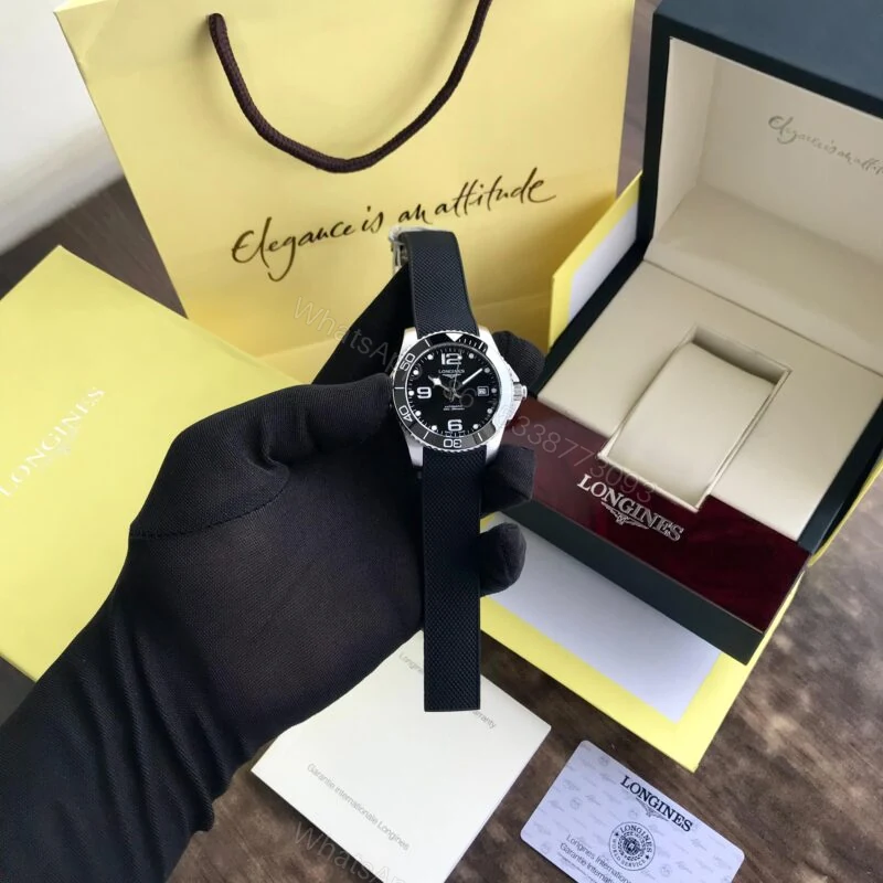 View 3 of Longines HydroConquest Black Dial Automatic 40mm