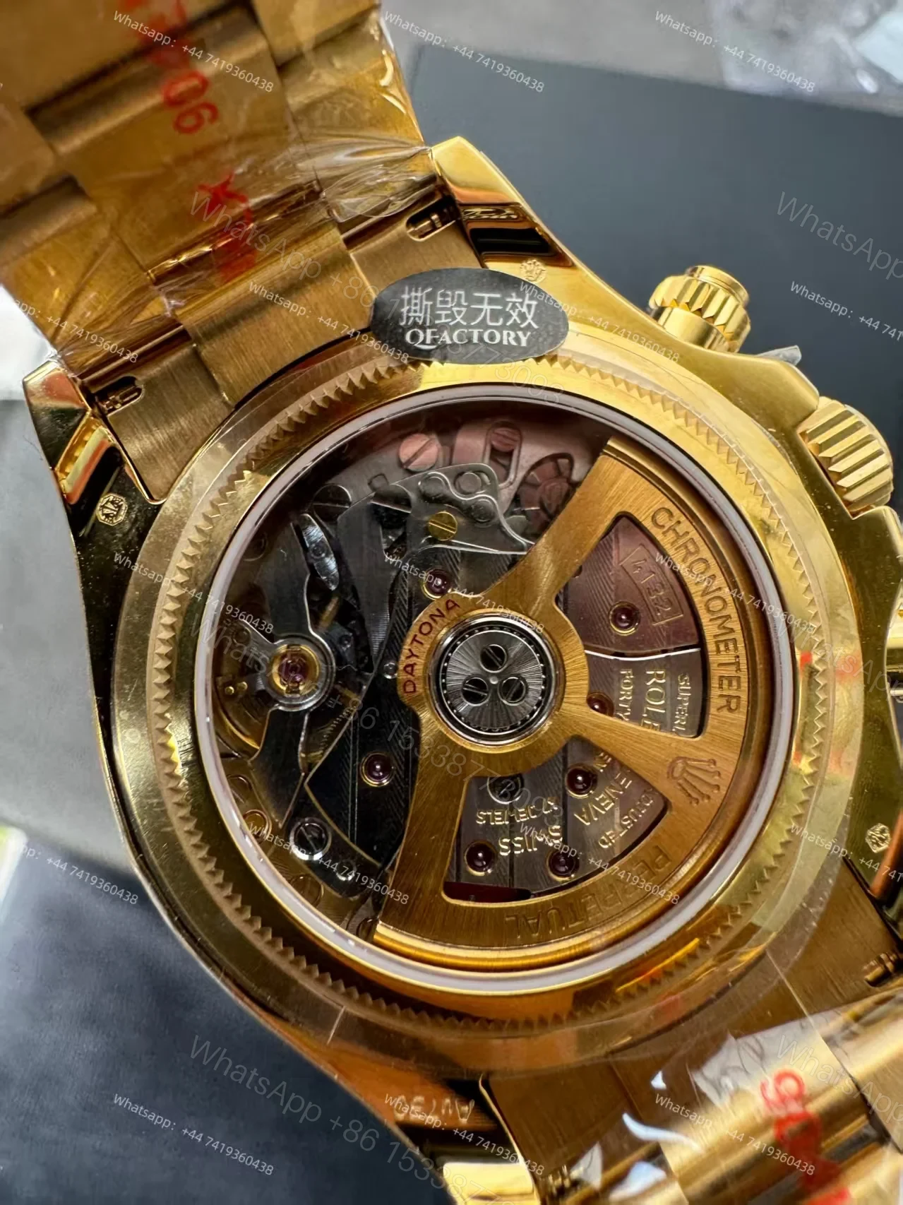 View 19 of Rolex Super Clone Daytona Le Mans 126528LN Gold 4132 Movement