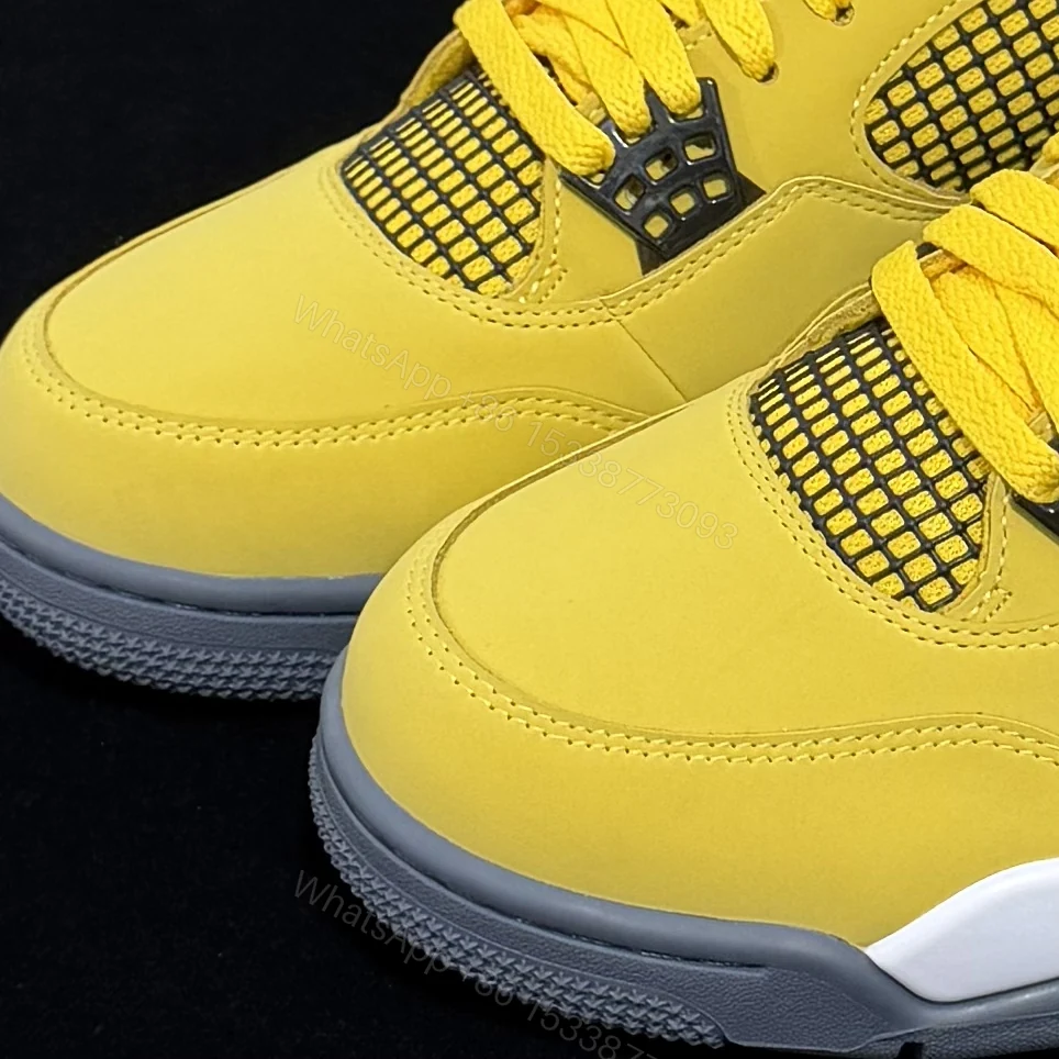 View 4 of Air Jordan 4 Retro Lightning (2021) Reps