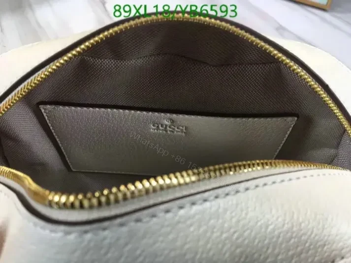 View 6 of Gucci Small Ophidia GG Leather Shoulder Bag YB65935 AAAA+