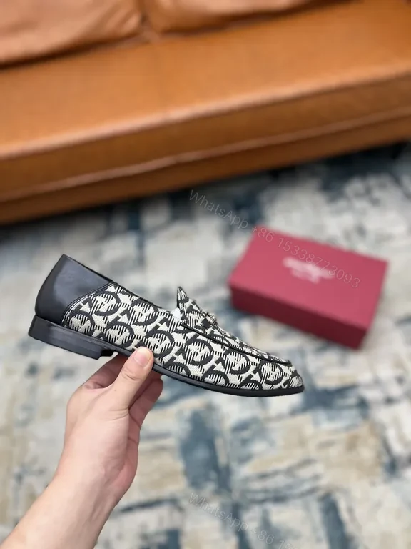 View 5 of Monogram Gancini Loafers â€“ Patterned Pattern, Polished Confidence