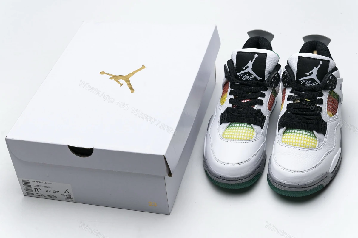 Air Jordan 4 Retro “Rasta” AQ9129-100 — view 2