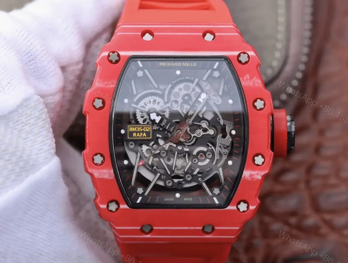 View 2 of Richard Mille Swiss Clone RM 35-02 Rafa Red