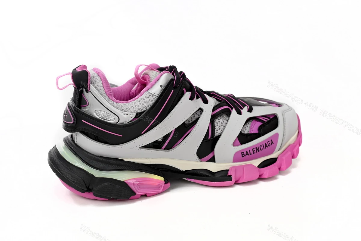 View 4 of Balenciaga Track Led Black And White Powde