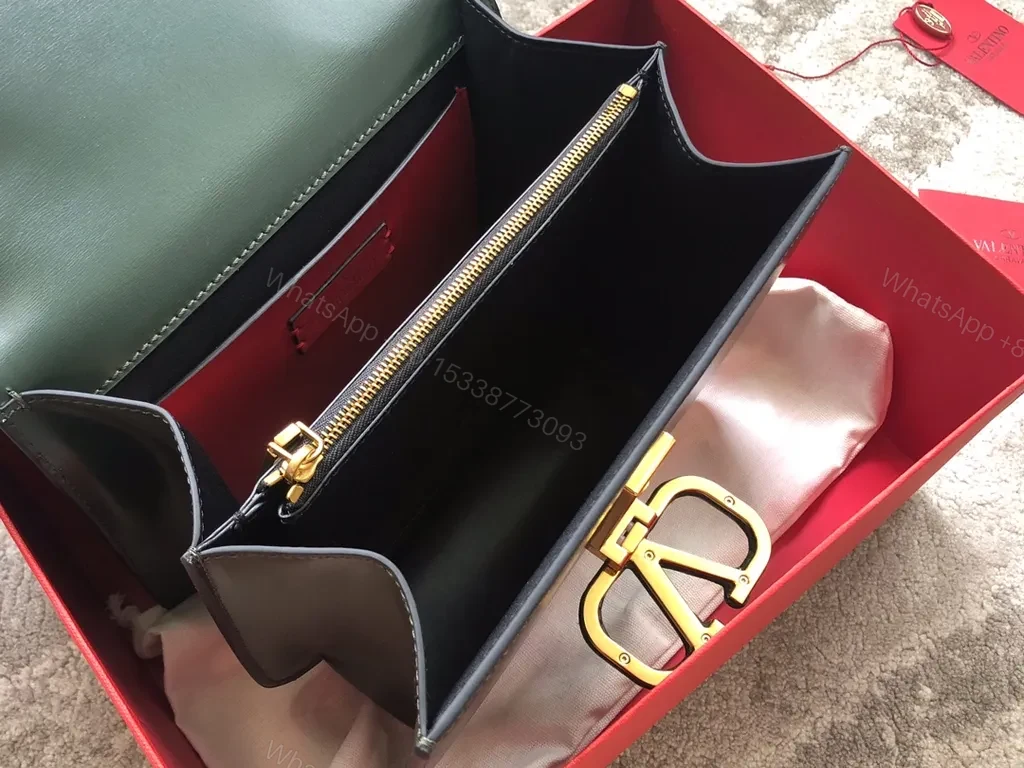 View 6 of Forest Green Valentino Garavani Shoulder Bag: Luxury Everyday Carry