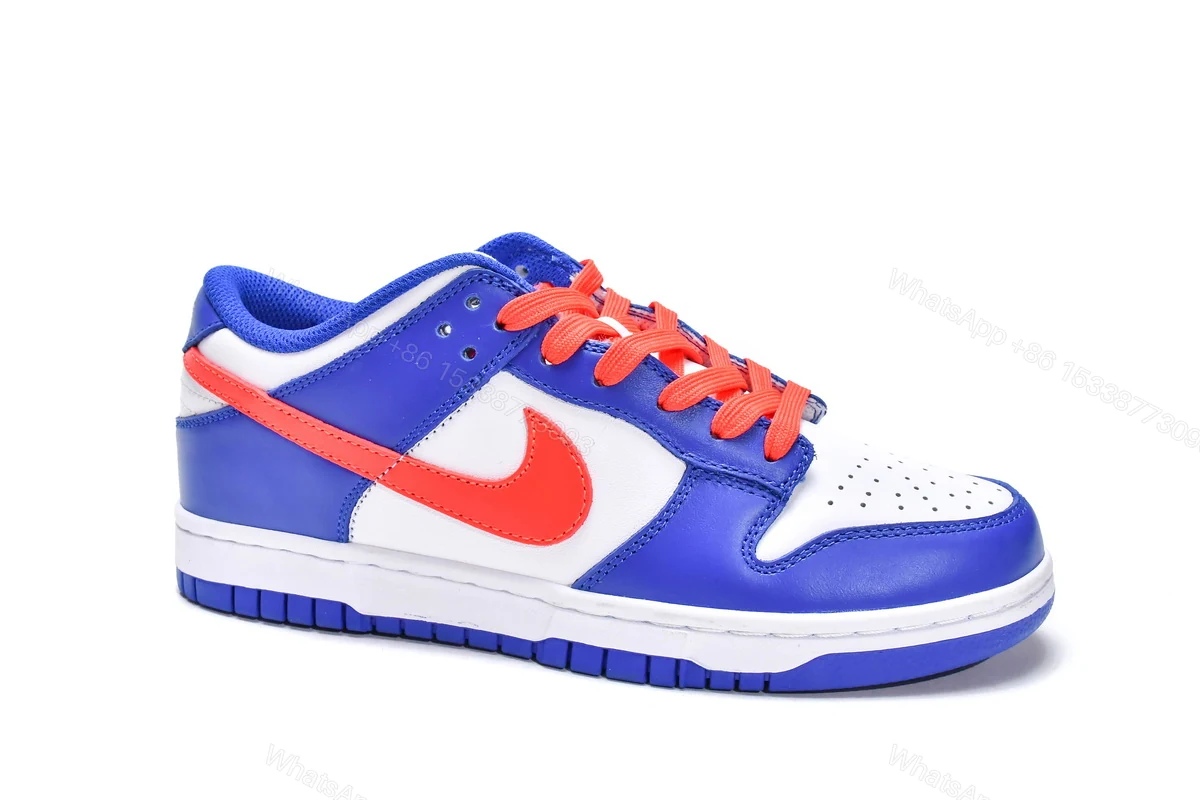 View 7 of Nike Dunk Low GS Game Royal Crimson CW1590-104
