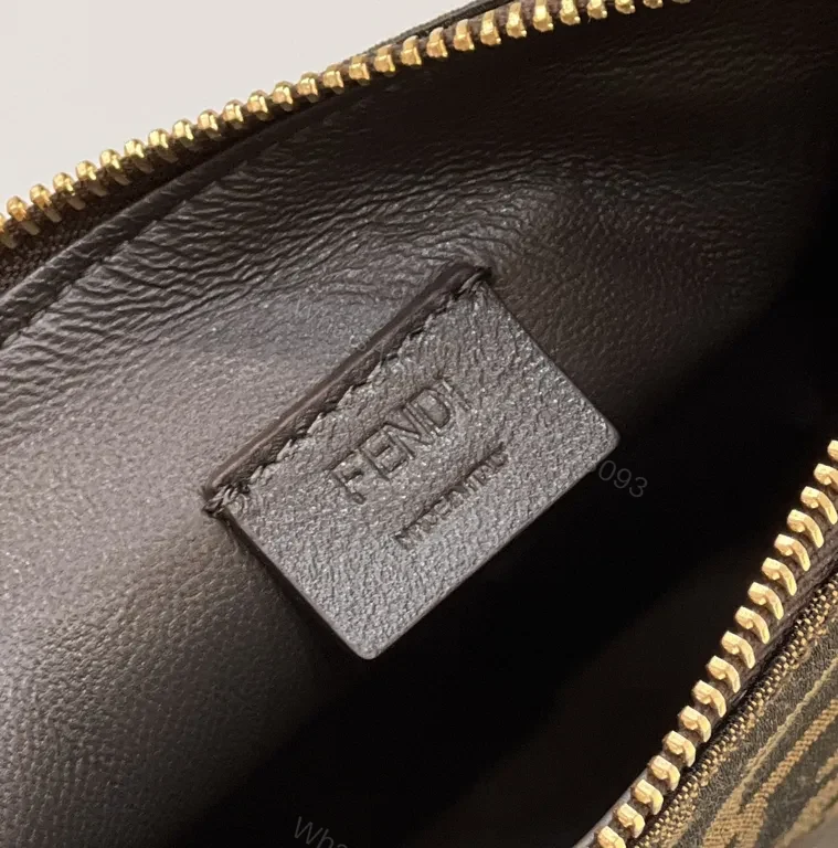 View 6 of Compact Luxury Fendi-Style Patterned Mini Bag