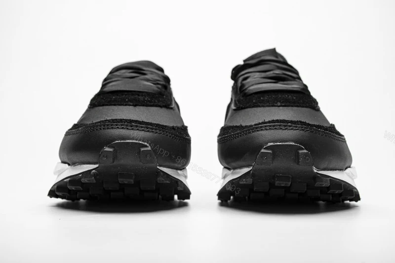 (OG)Sacai x Nike Waffle Dbreak BlackWhite BV0073-002 — view 2