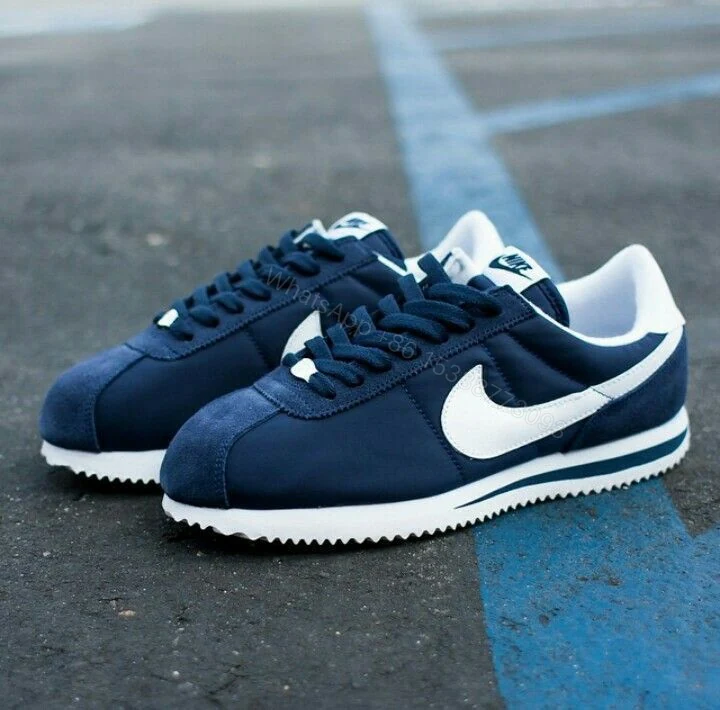 View 4 of First Copy Nike Cortez Nylon Navy