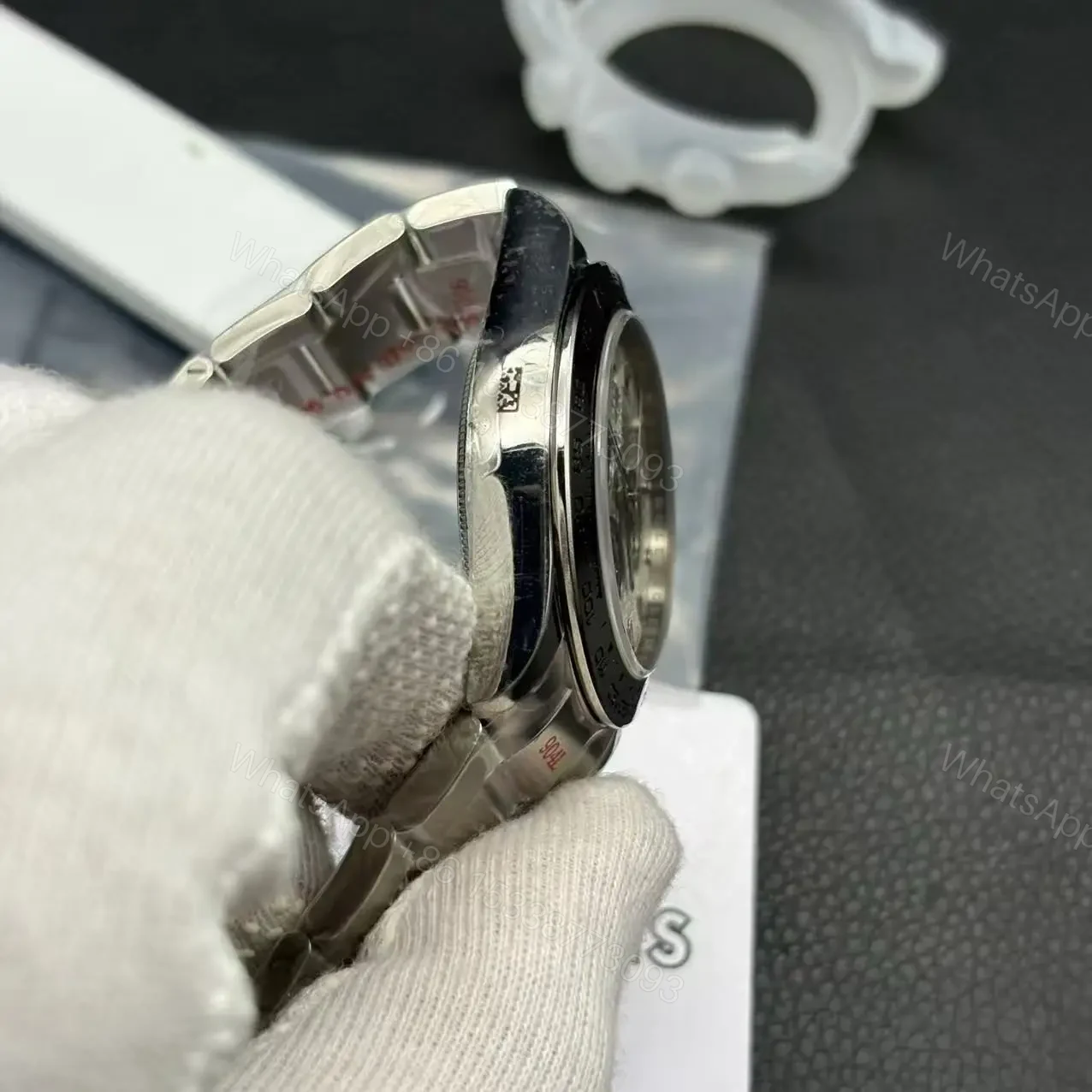 View 9 of Rolex Daytona 116519 Meteorite Watch Super Clone Replica
