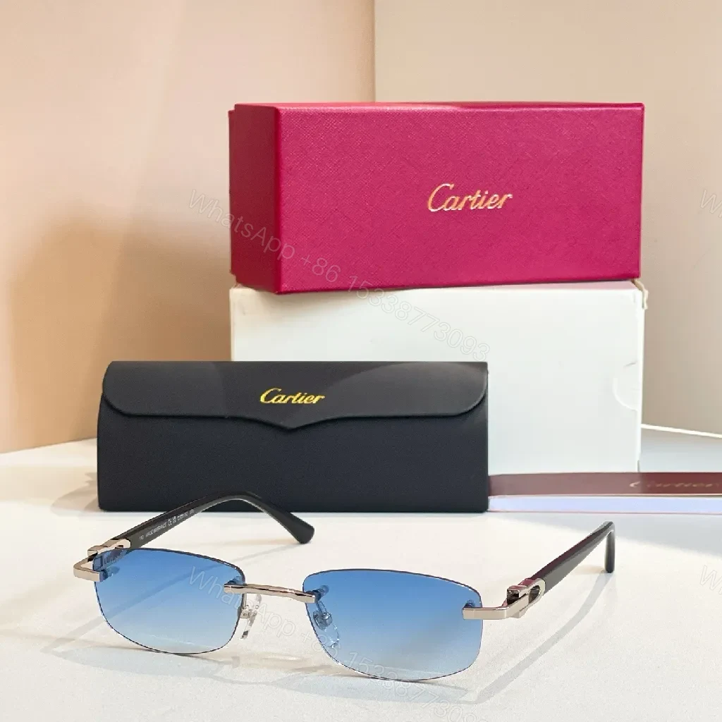 View 9 of Pink Gradient Sunglasses with Gold Accents, Rectangular Style, UV Protection