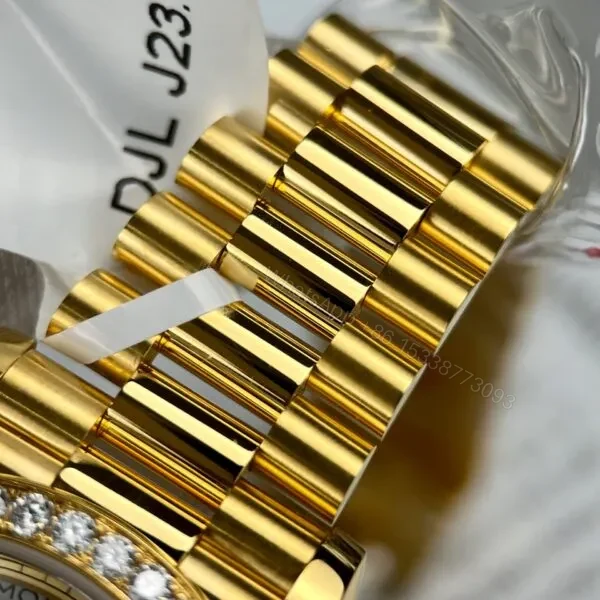 View 7 of Superclone Rolex Day-Date Champagne Dial 128398tbr-0037 36 mm
