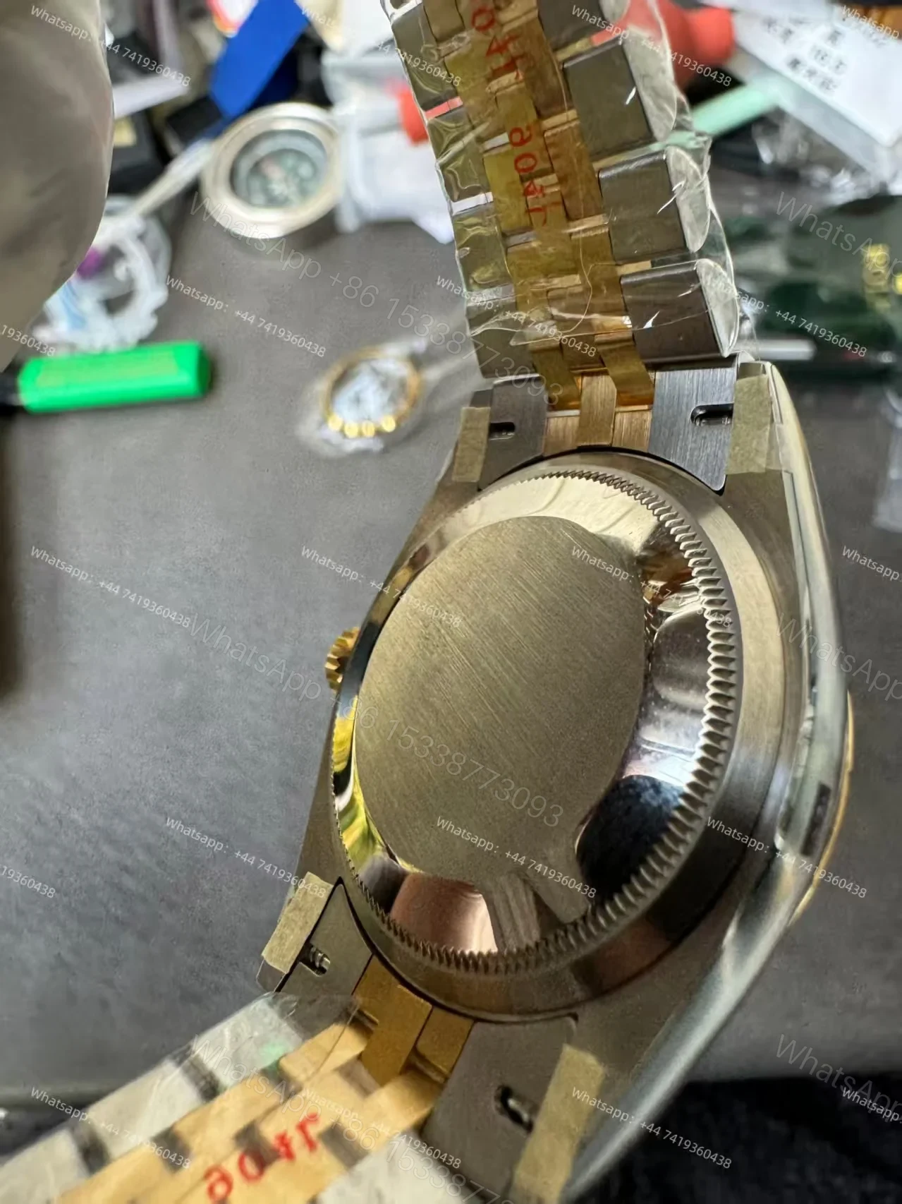View 13 of Rolex Datejust M126283RBR-0021 1:1 Replica Roman Dial Diamond-Set Bezel 36MM 3235 Movement Super Clone Watch