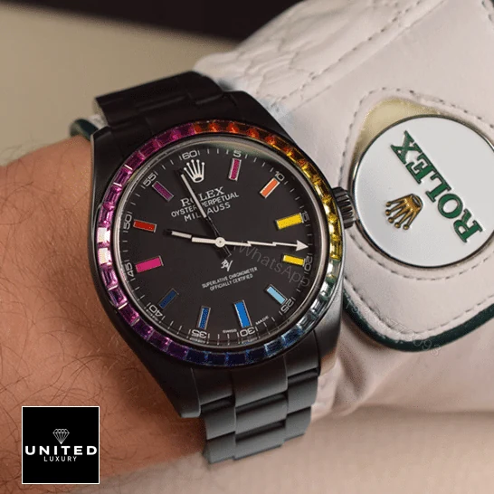 View 5 of Rolex Milgauss Sapphire Bezel
