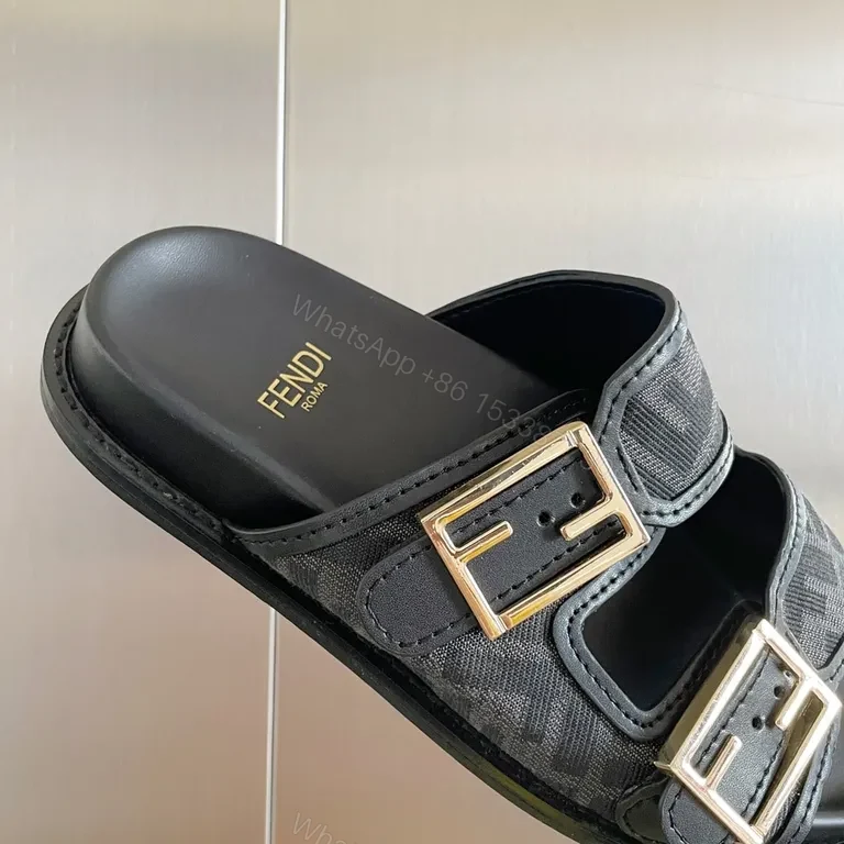 View 6 of Bold Sandal Straps: Fendi Monogram Slide for All-Day Comfort