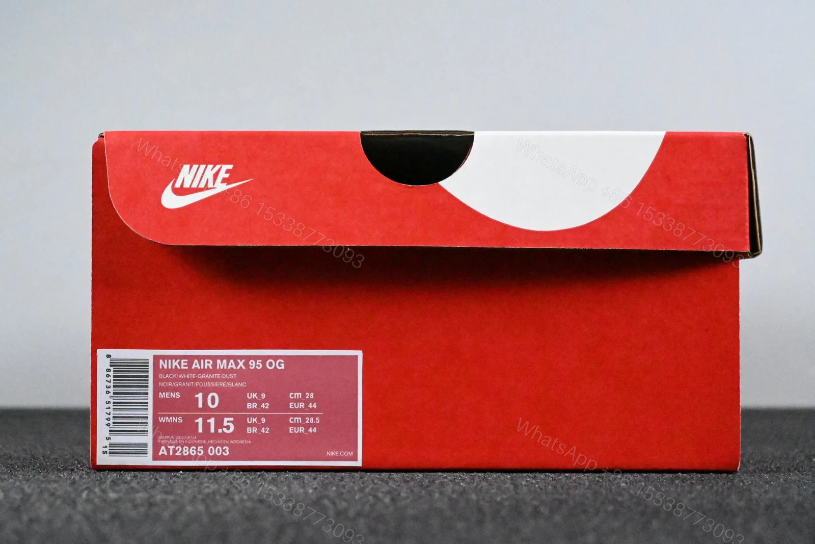 View 10 of Nike Air Max 95 OG Black Anthracite