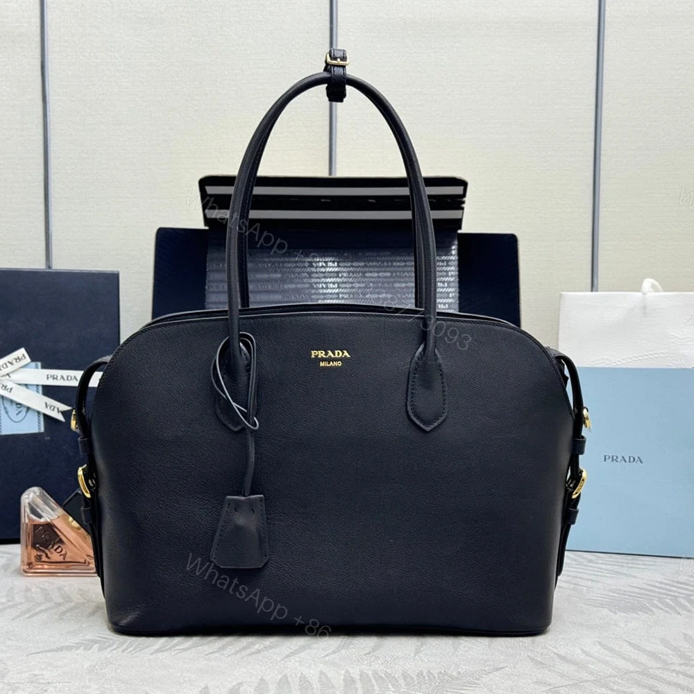 View 2 of Prada Large leather tote bag(HIGH-END GRADE)