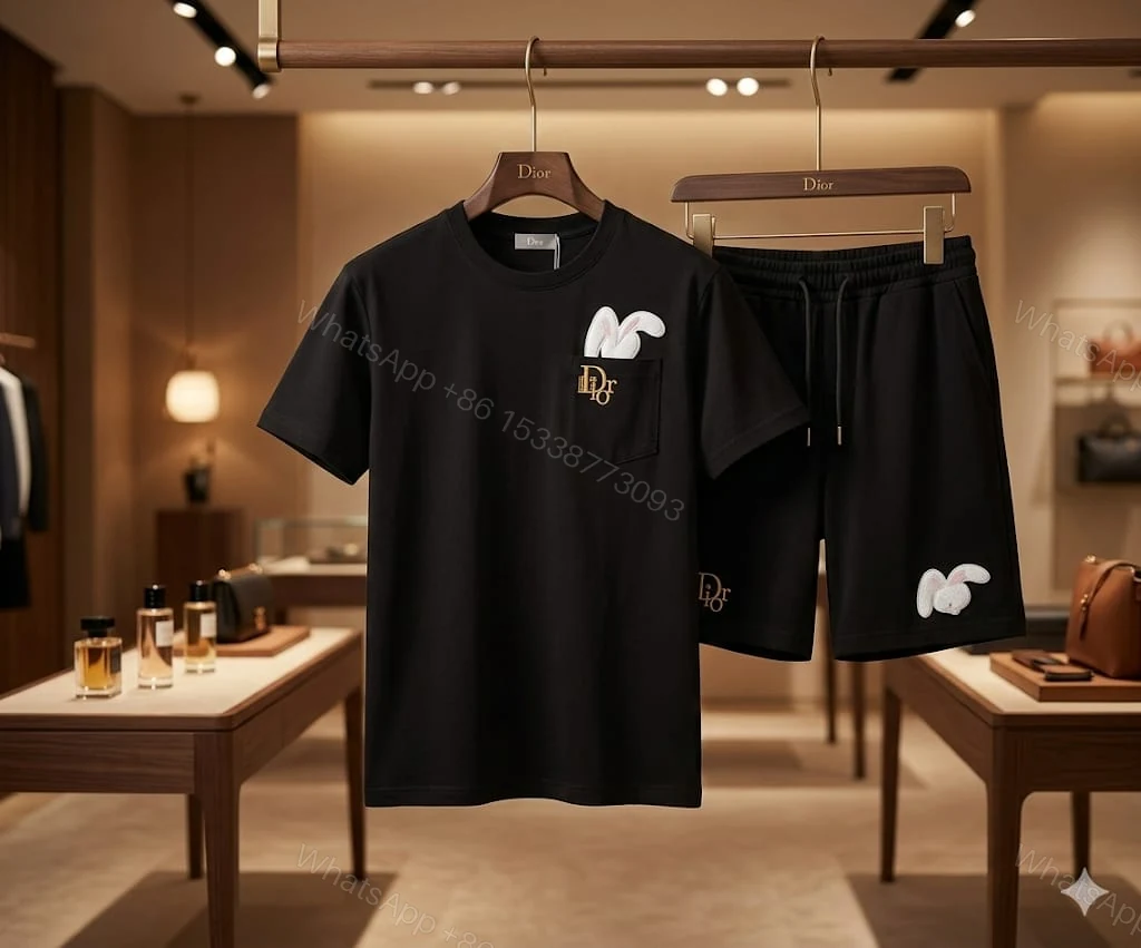 View 3 of FIRST COPY DIOR IMPORTED COTTON SUMMER CORD SETS