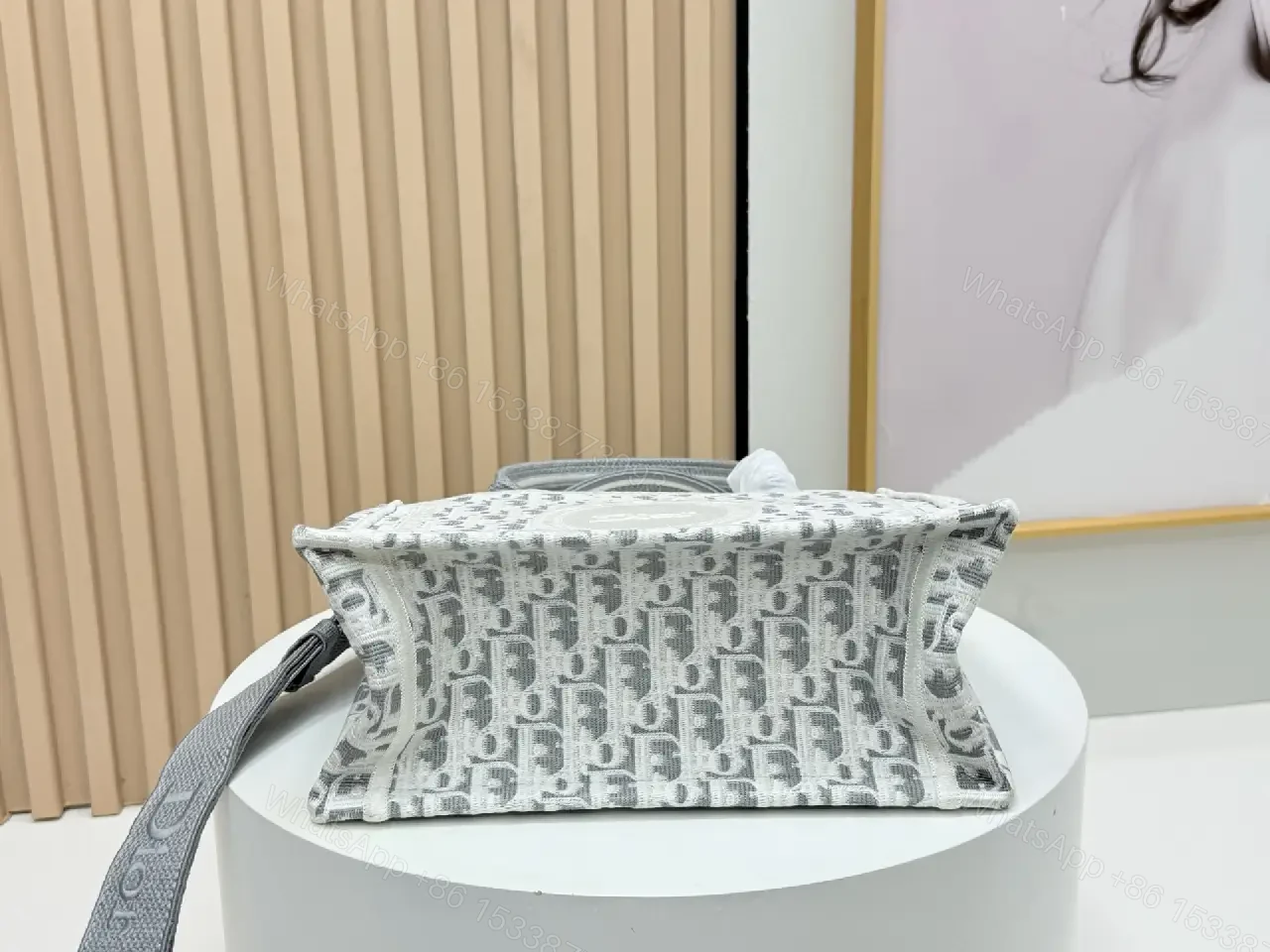 View 9 of Chic Structured Tote: Textured Luxury, Everyday Use