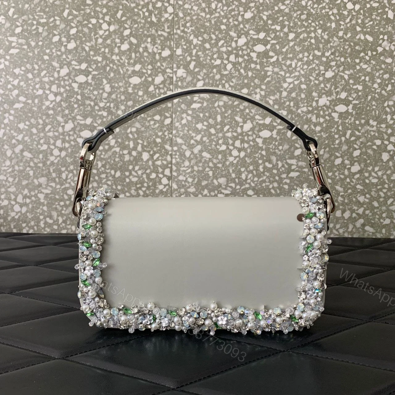 View 2 of VALENTINO Loco Leather Shoulder Bag