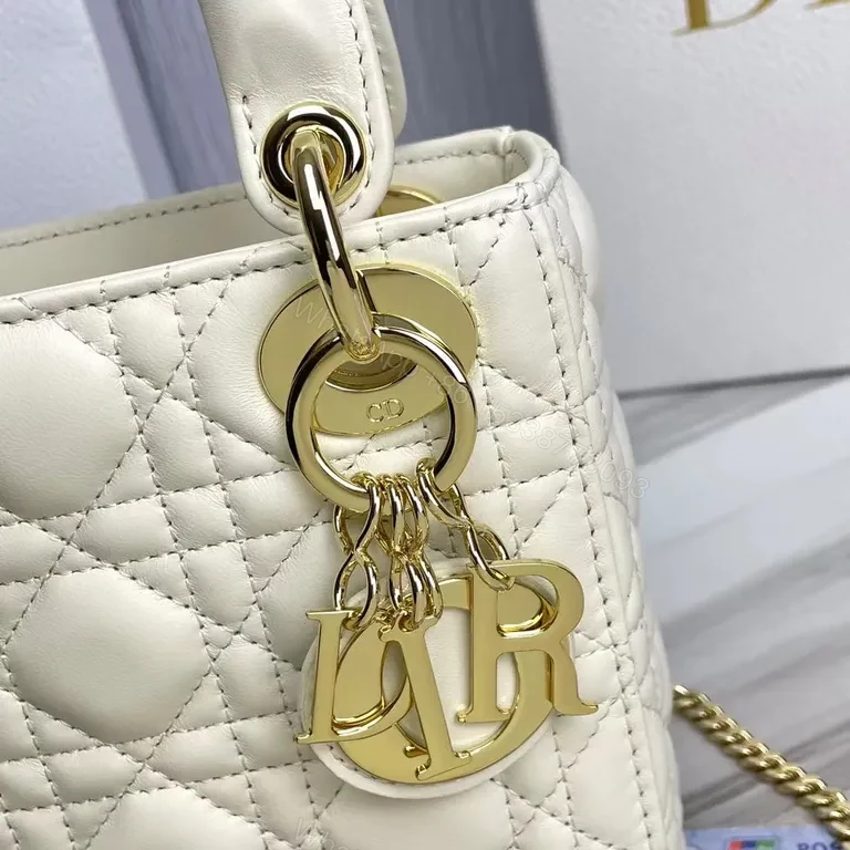 View 3 of Dior-Inspired Quilted Mini Bag: Luxe Everyday Silhouette