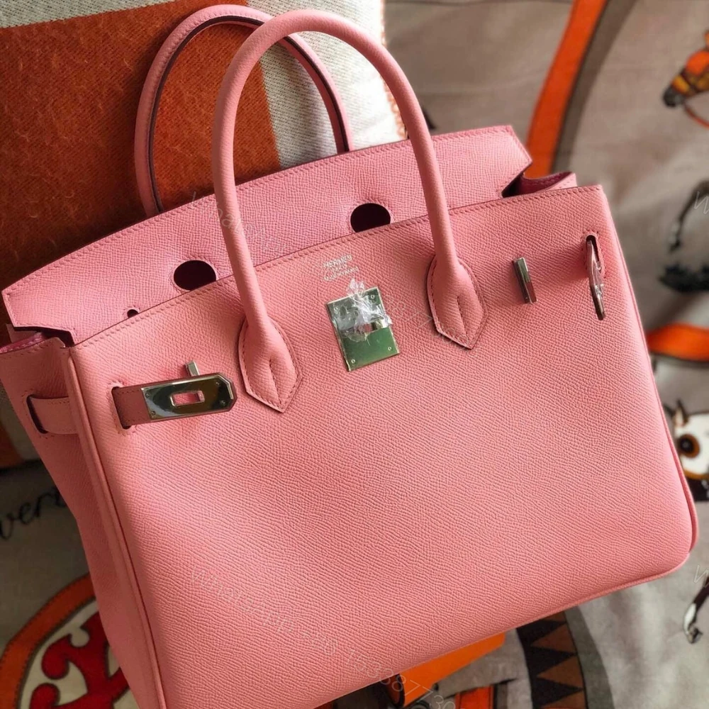 View 2 of Hermes Birkin 25 Bag Epsom Rose Dete 25Cm