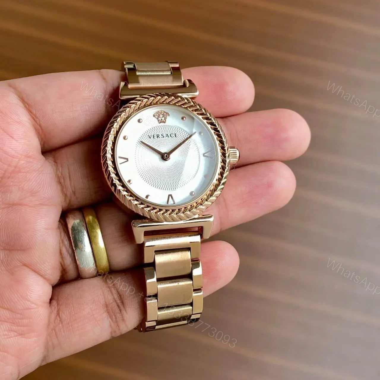 View 4 of Versace watch for women 34mm