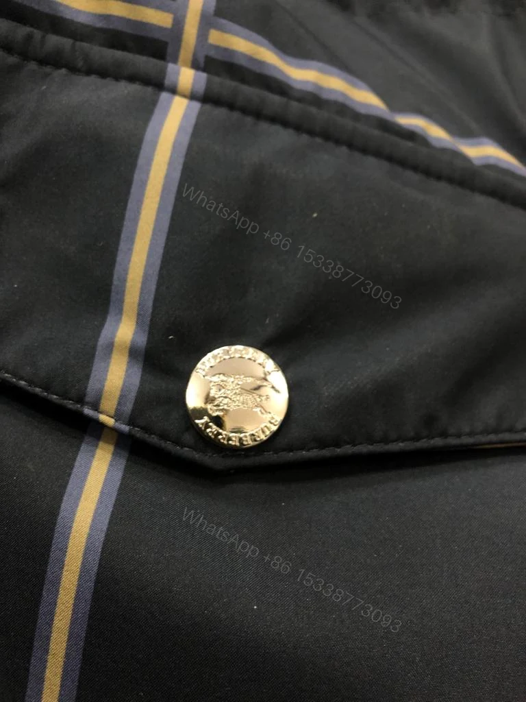 View 8 of First Copy Burberry Half Sleeves Puffer Jacket